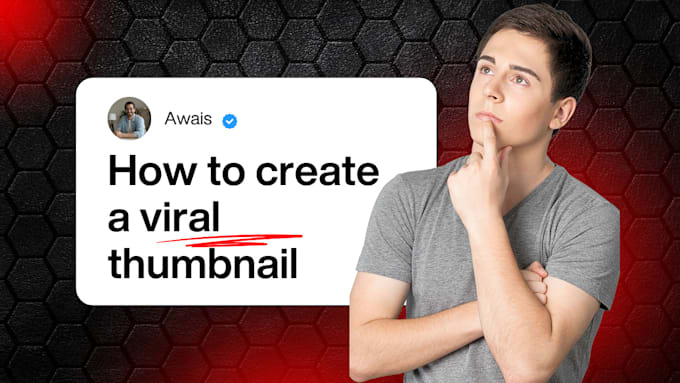 create a catchy thumbnail for your content