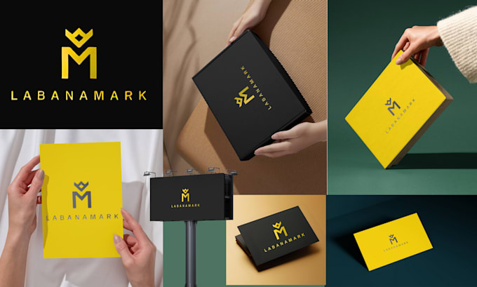 design a professional logo and complete brand identity kit