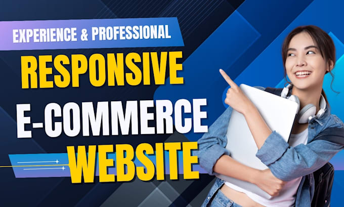 design responsive ecommerce website that drives results