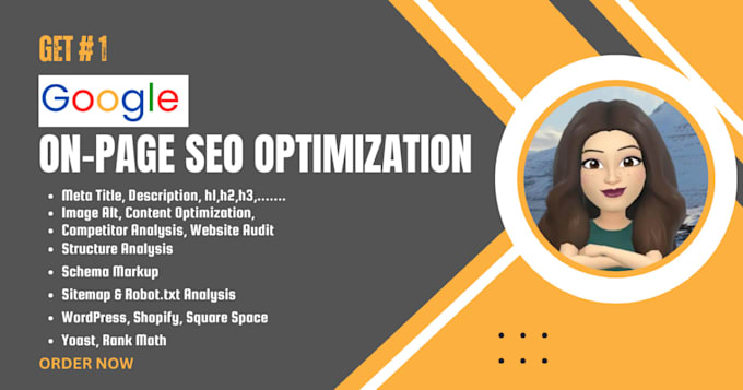 do onpage SEO for your wordpress, shopify websites
