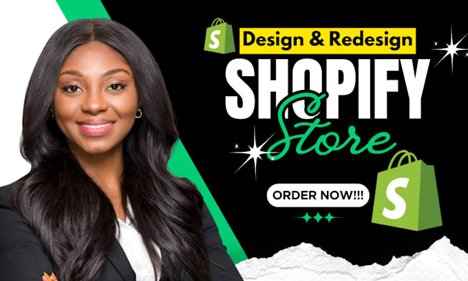 create shopify store, build shopify website design, shopify dropshipping website