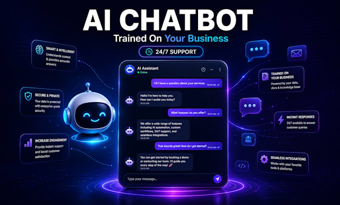 build an ai chatbot, chatgpt chatbot or ai assistant for your business