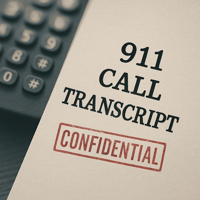create realistic 911 call transcripts for your video, game, or story