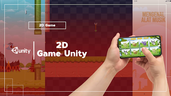 develop 2d game using unity for android or webgl and desktop