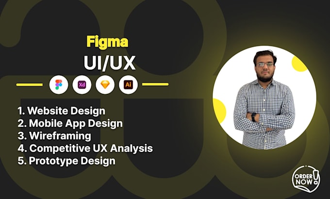 create custom UI UX designs in figma for apps and websites