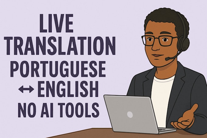 be your interpreter or translator
