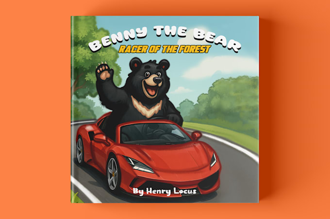 design unique children book illustrations