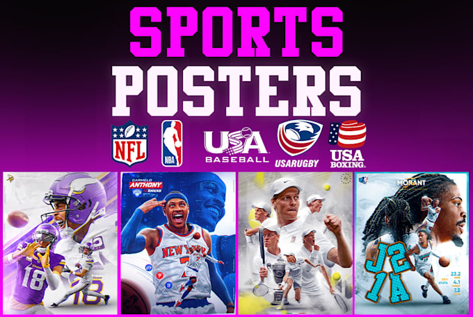 design creative sports artwork