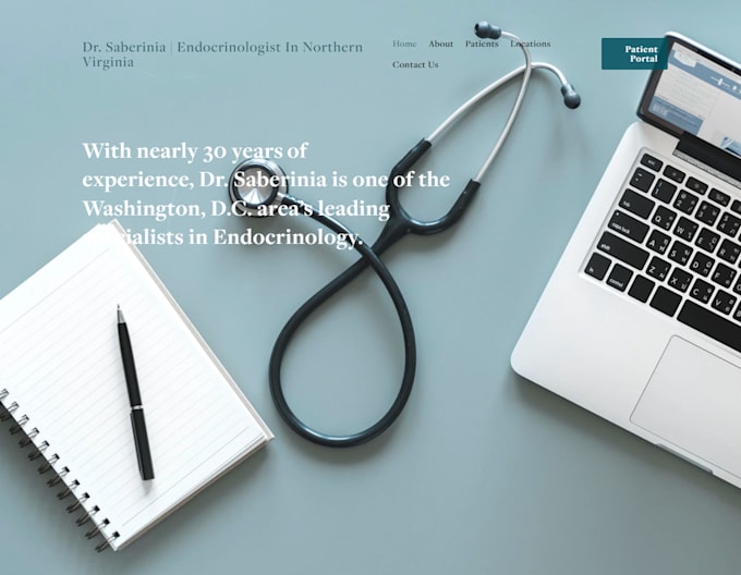 design responsive medical healthcare, clinic dental, hospital and doctor website