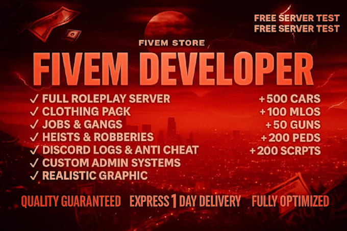 Crear tu servidor de fivem con scripts personalizados y crear pantalla ...