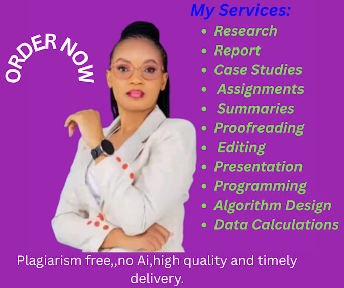 do tasks on business topics, transportation, marketing and operations research