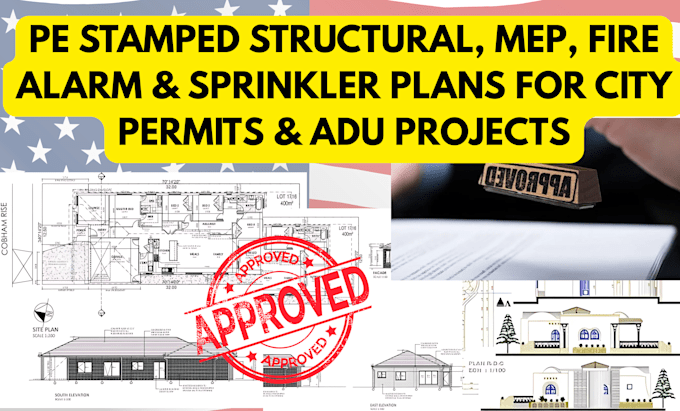 Sc Permit Design Draw city permit blueprints framing plan foundation plan as structural ...