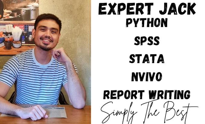 do statistical analysis with reports on r, python excel, spss