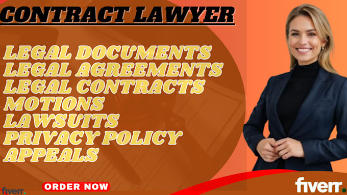 draft terms and conditions, gdpr privacy policy, contracts