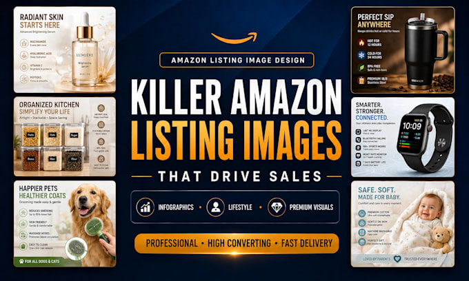 craft amazon product listing images