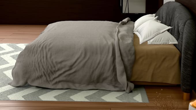 create 3d product animation for your mattress or bedding 3d product explainer ad