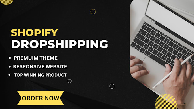 build automated ecommerce shopify dropshipping store
