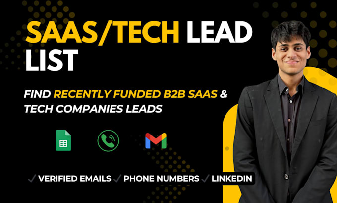 build a b2b targeted lead list for your saas or tech startup
