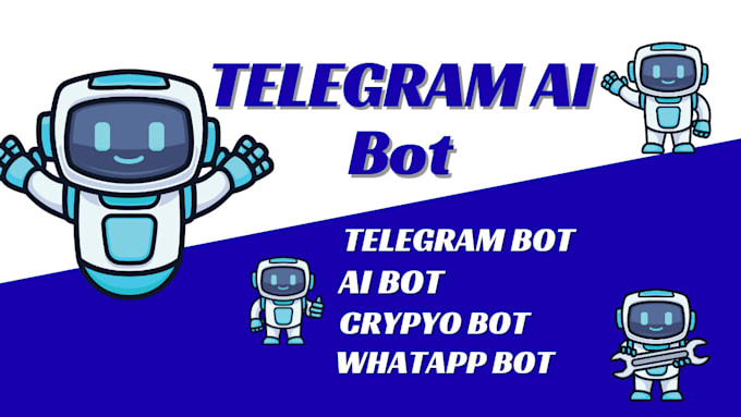 build ai telegram bot, task bot, custom telegram bot e commence bot arbtrade bot