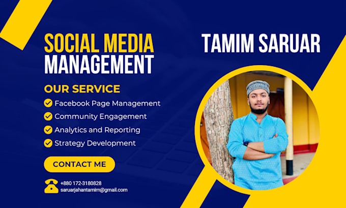 be your social media manager