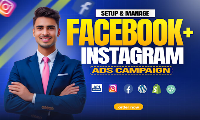 setup facebook ads campaign, be your fb ads campaign manager, run instagram ads