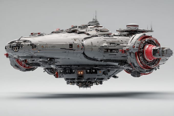 design spaceships and sci fi vehicles