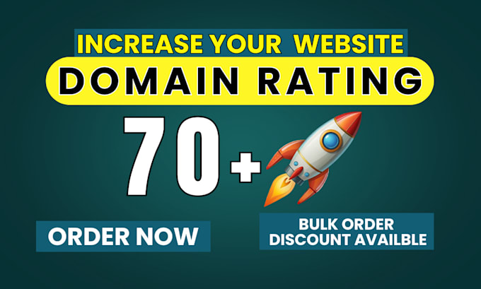 increase website domain rating ahrefs dr 70 plus
