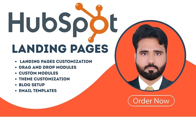 create custom hubspot landing pages