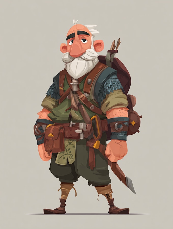 draw 2d game character or 2d game character