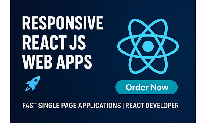 build responsive and interactive react js single page apps