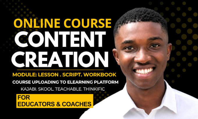 create online course content course creation skool online course kajabi course