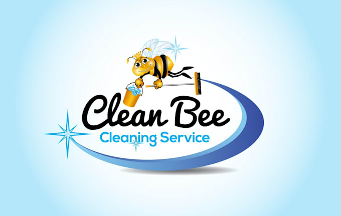 create modern minimalist bee logo design