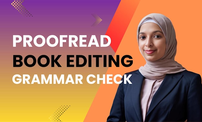do professional english proofreading and correct grammar and spelling