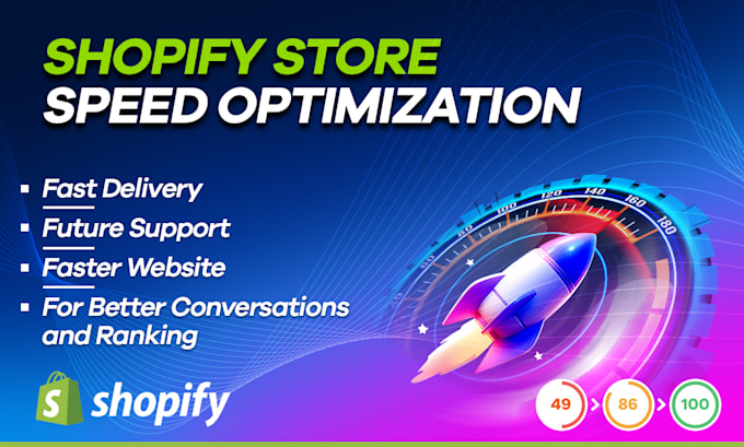 do shopify store speed optimisation and increase store speed