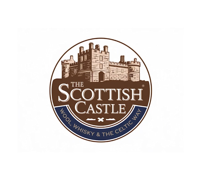 create high quality and beautiful castle logo design