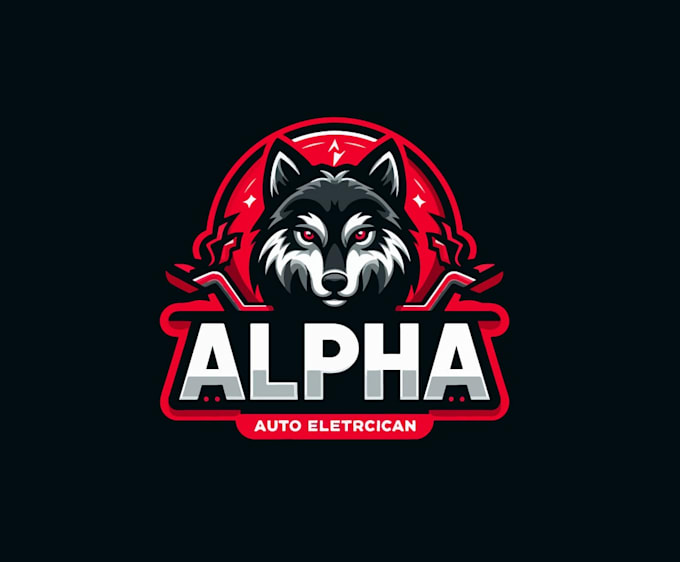 create wonderful and excellent wolf logo design