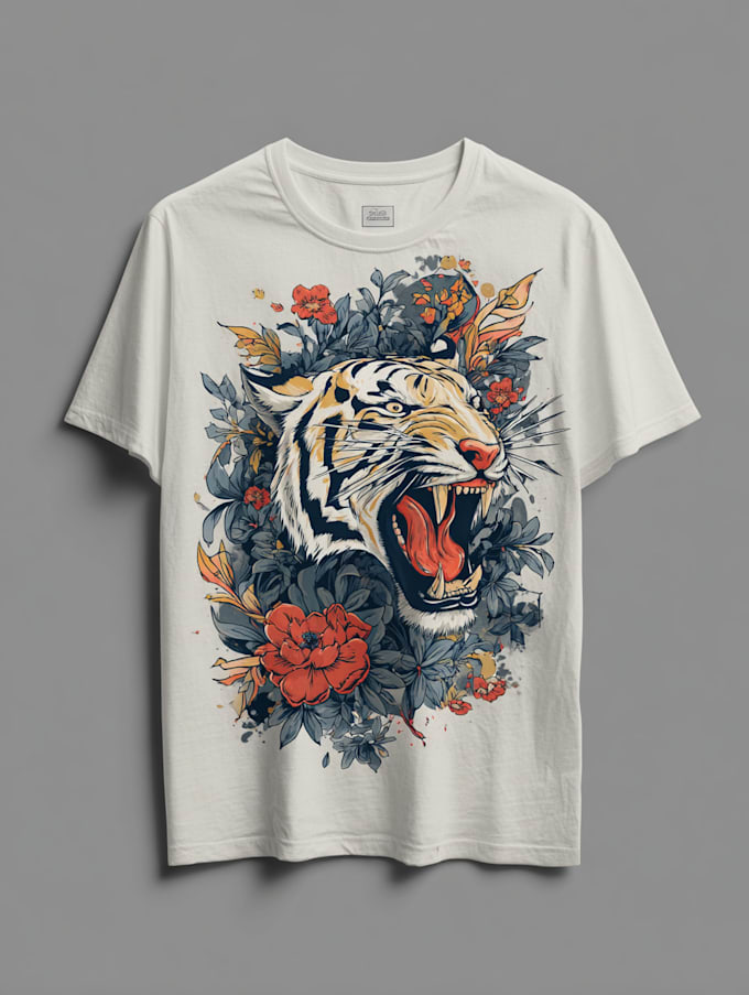 design a creative tshirt illustration