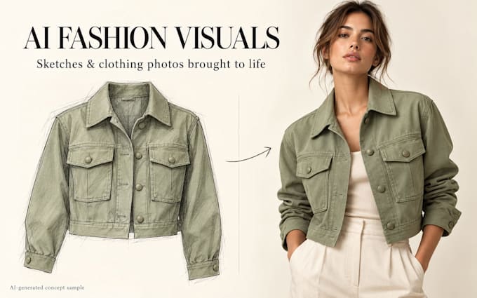 create realistic ai fashion images
