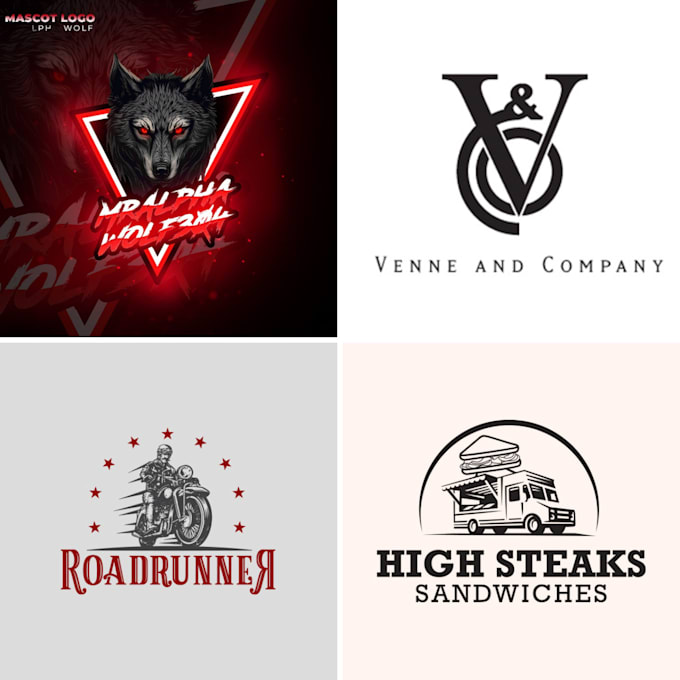 design all types of logo with animation