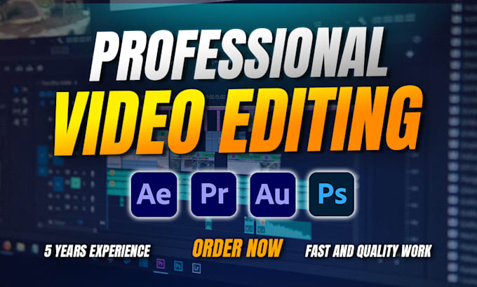 edit your videos in premiere pro and adobe after effects
