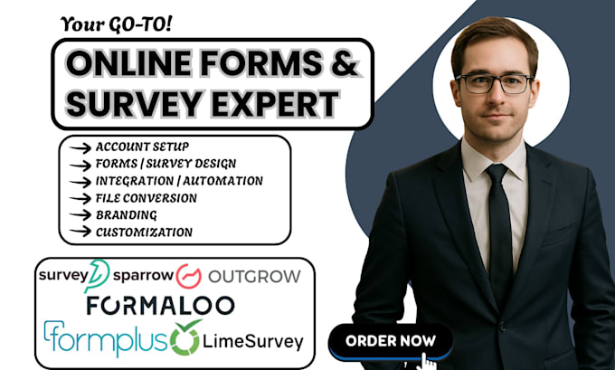 build formaloo formplus surveysparrow limesurvey outgrow automation integration