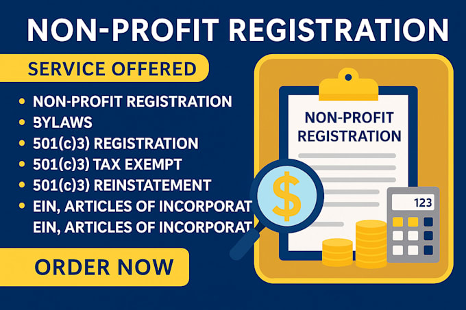 register your nonprofit 501c3, ein, samgov, 1023ez or full reinstatement