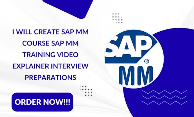 create sap mm course sap mm training video explainer interview preparations
