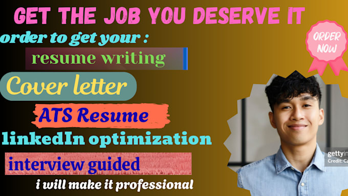 provide resume writing, cover letter and linkedin services