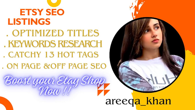 do etsy listings with etsy seo title and tags