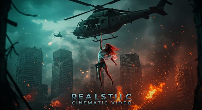 create ai realistic cinematic video