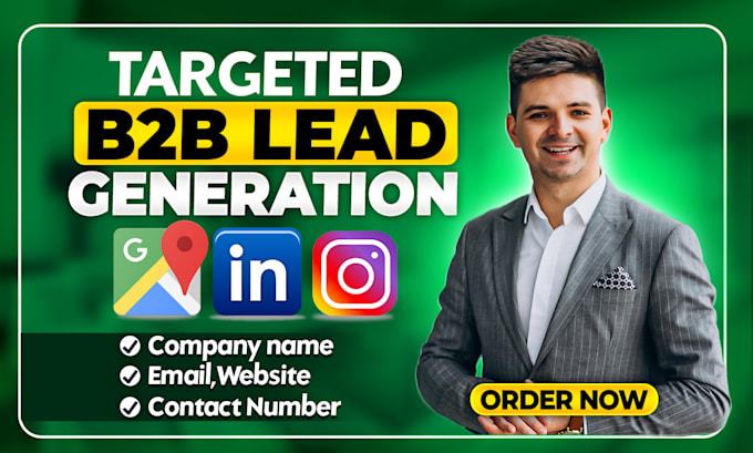 do high targeted b2b lead generation, local leads, verified email list building