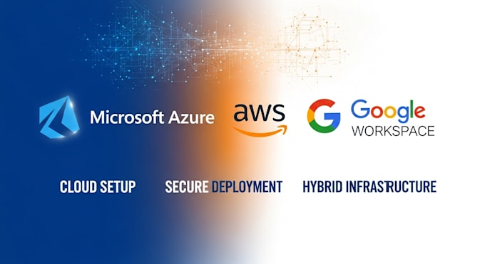 set up azure, AWS, or google workspace cloud