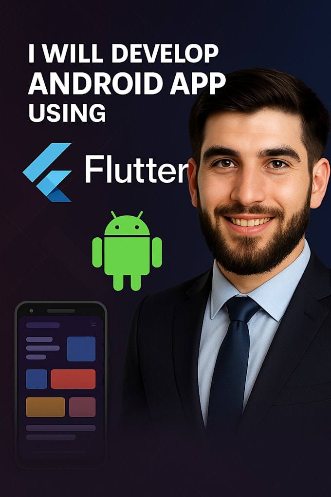 develop modern mobile apps for android using flutter