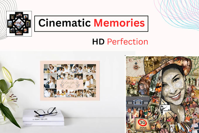 create photo collages and quality videoslides for you